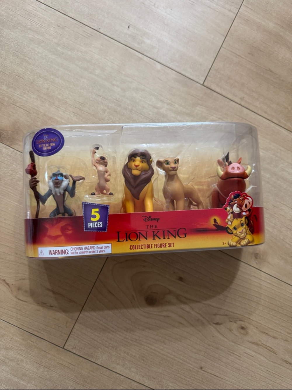 Disney The Lion King Figure Set - Yellow, Brown, Pink, Purple, Tan